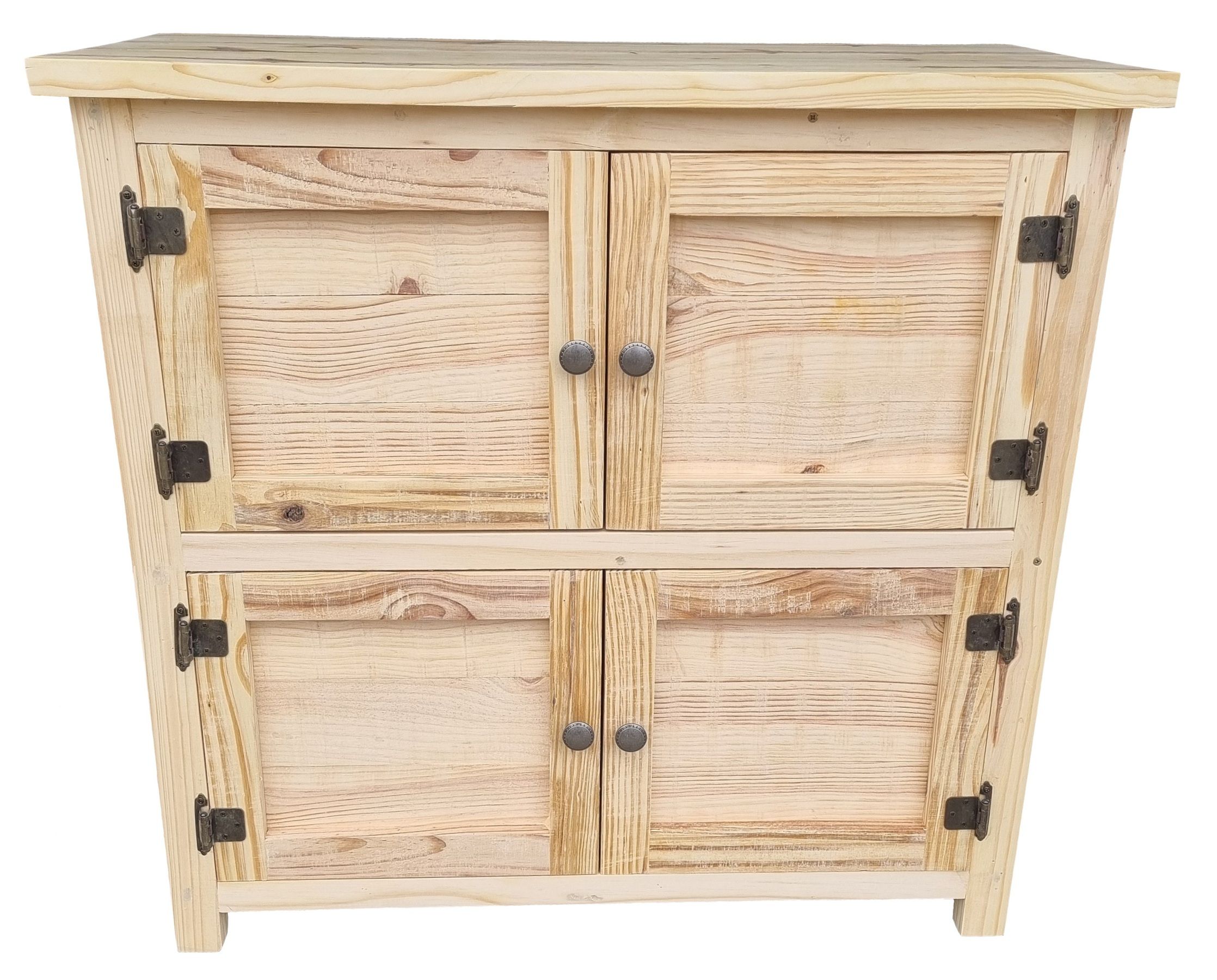 Anlia Rustic Cupboard, 4 Doors