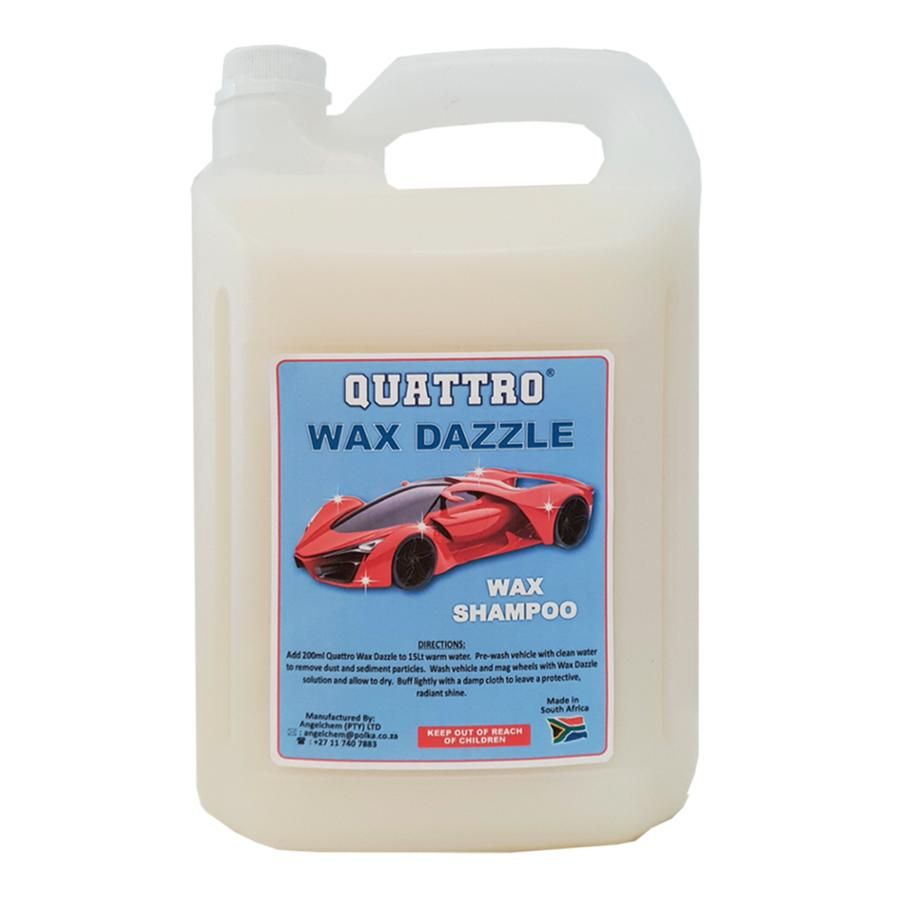 Quattro Wax Dazzle Car Shampoo 5L