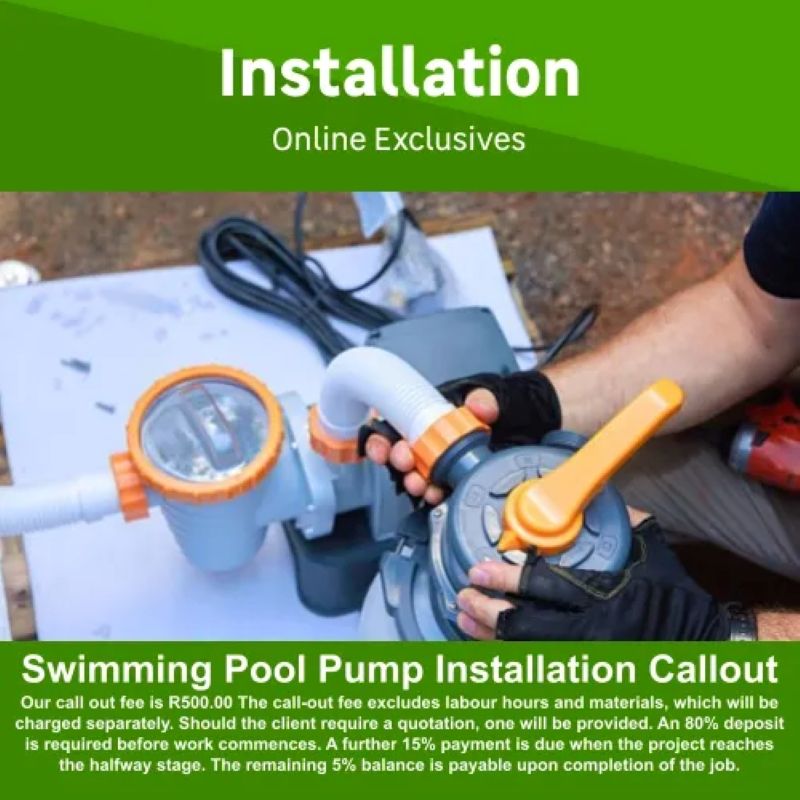 Swimming Pool Pump Installation callout by Loupez Electrical and Access Automation