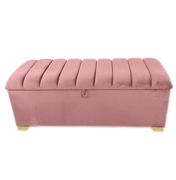 Spencer Storage Box Double/Medium -Pink