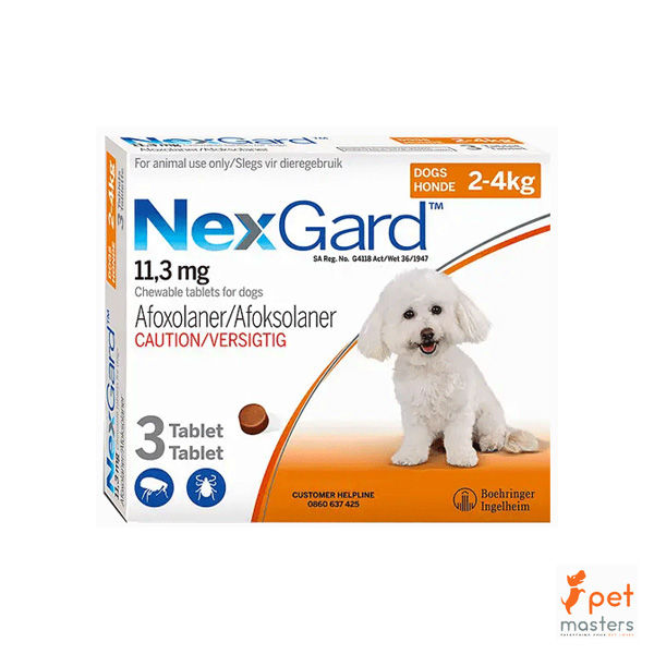Nexgard Chew 3s / Small/2 - 4kg