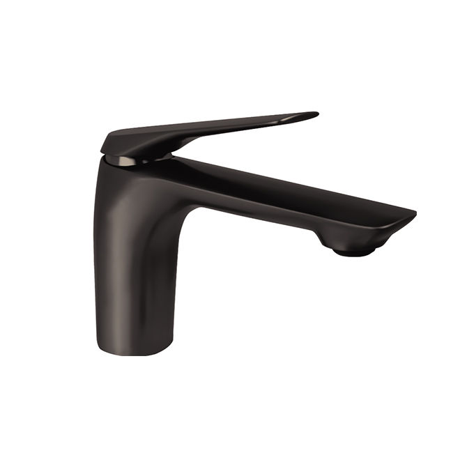 Fabro Basin Mixer Brass -Matte Black
