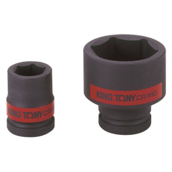 King Tony - Socket 1/2" Standard Impact X 1/2" 6P - 3 Pack