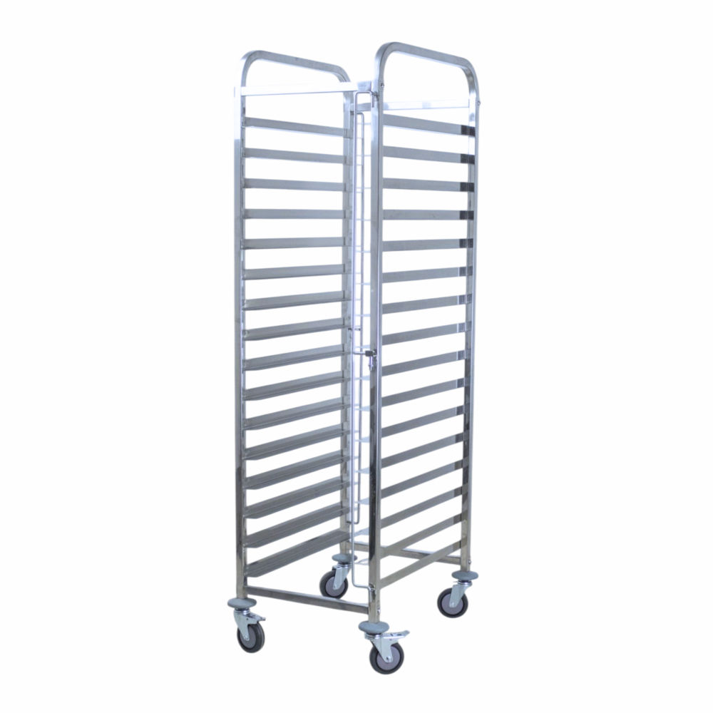 Baking Tray Trolley-16 Tier - 600x400