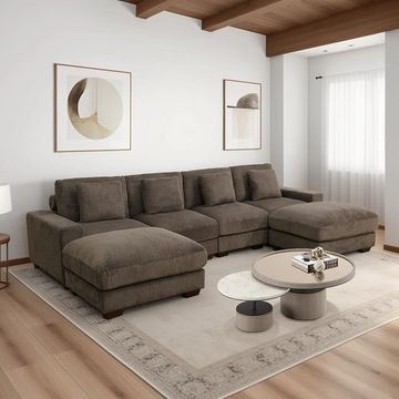 Jackal ModularSofa - Corduroy - Brown