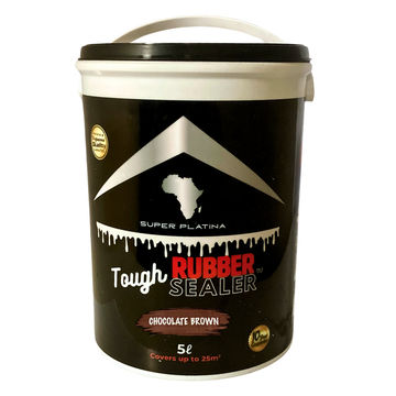 ToughSealer - Rubber Sealer 5L - Liquid Rubber Waterproof Your Roof - Chocolate Brown