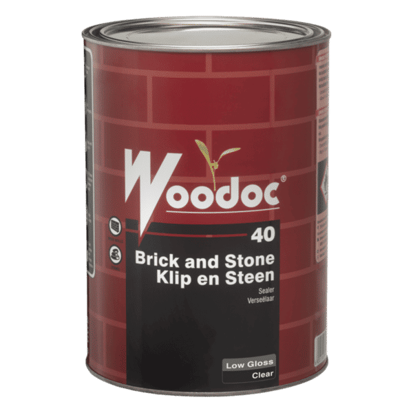 Woodoc 40 (Clear) Low Gloss (Brick and Stone Sealer) 5lt