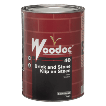 Woodoc 40 (Clear) Low Gloss (Brick and Stone Sealer) 5lt