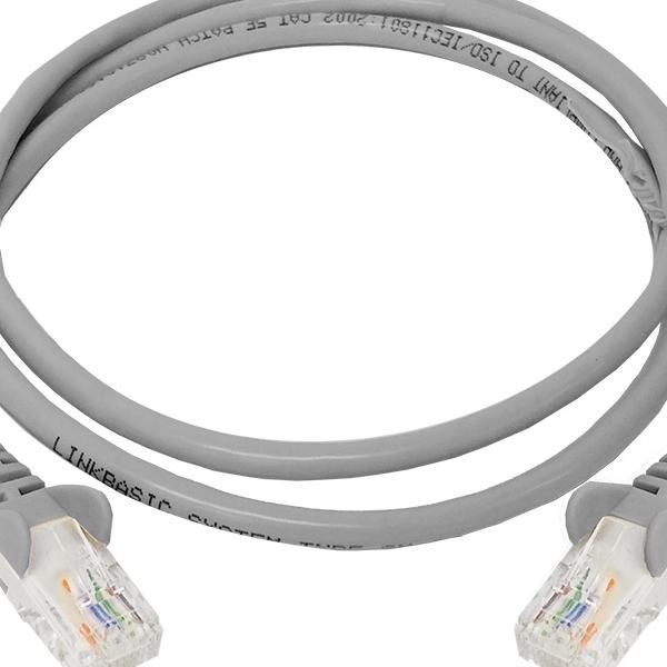 Linkbasic 1 Meter Utp Cat5E Flylead Grey