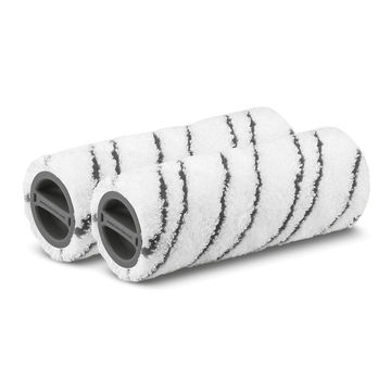 Kärcher Grey Multi-Surface Microfibre Roller Set  (EWM 2, Floor Cleaner FC 3-7 Compatible)