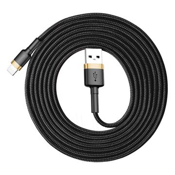 Baseus Cafule Series Fast Charging and Data Cable USB to iOS 1.5A 2M - Black