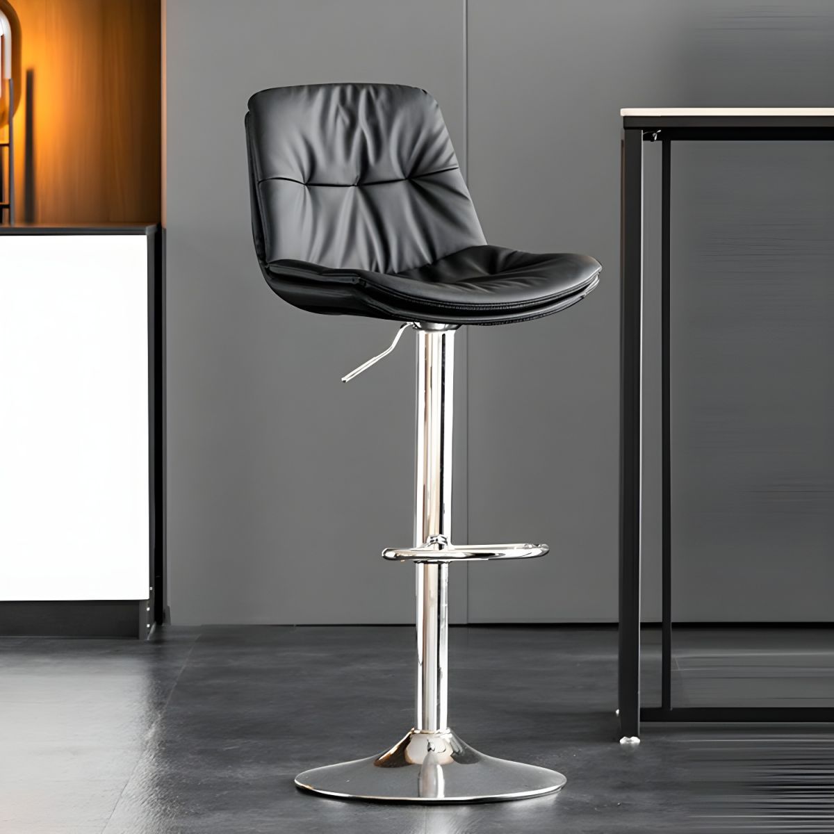 GOF Furniture - Huwx Bar Stool, Black
