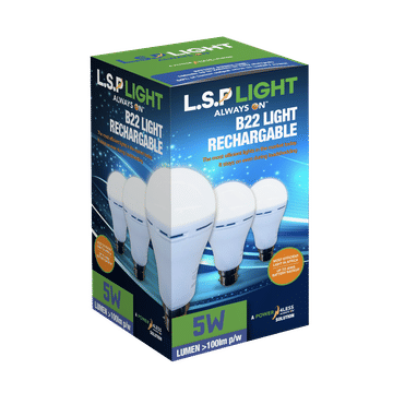 Power4less P4L LSP B22 (6000K) 5W