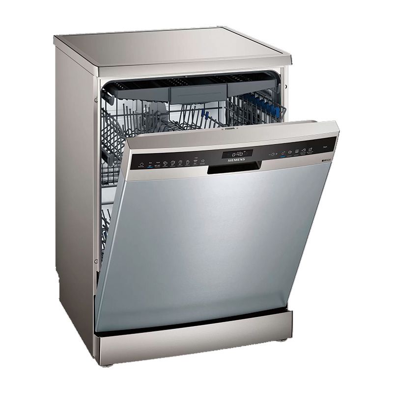 Siemens iQ500A Freestanding Dishwasher 60 cm Silver-inox SN25EI02CZ