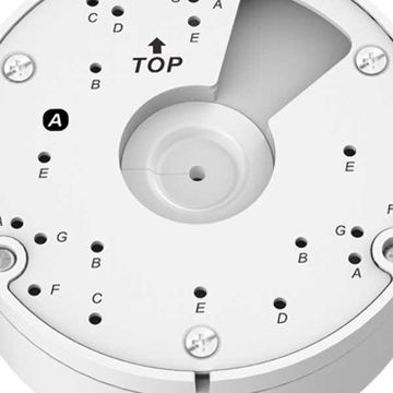 Sunell Junction Box For Dome And Eyeball Camera (Sn-Cbk646A)