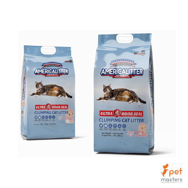 America Litter 7kg / Baby Powder