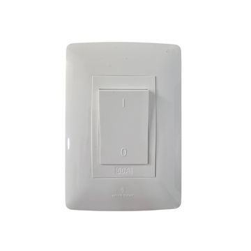 HT Stove Isolator 50A 250V 4x2 - White