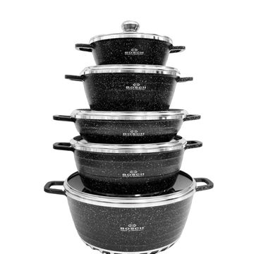 10 Pieces Non-Stick Coating Pot Set