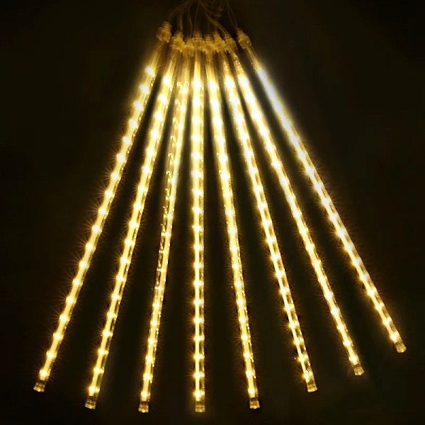 SMD Warm White Meteor 8 Tube LED Light - ZYF-132