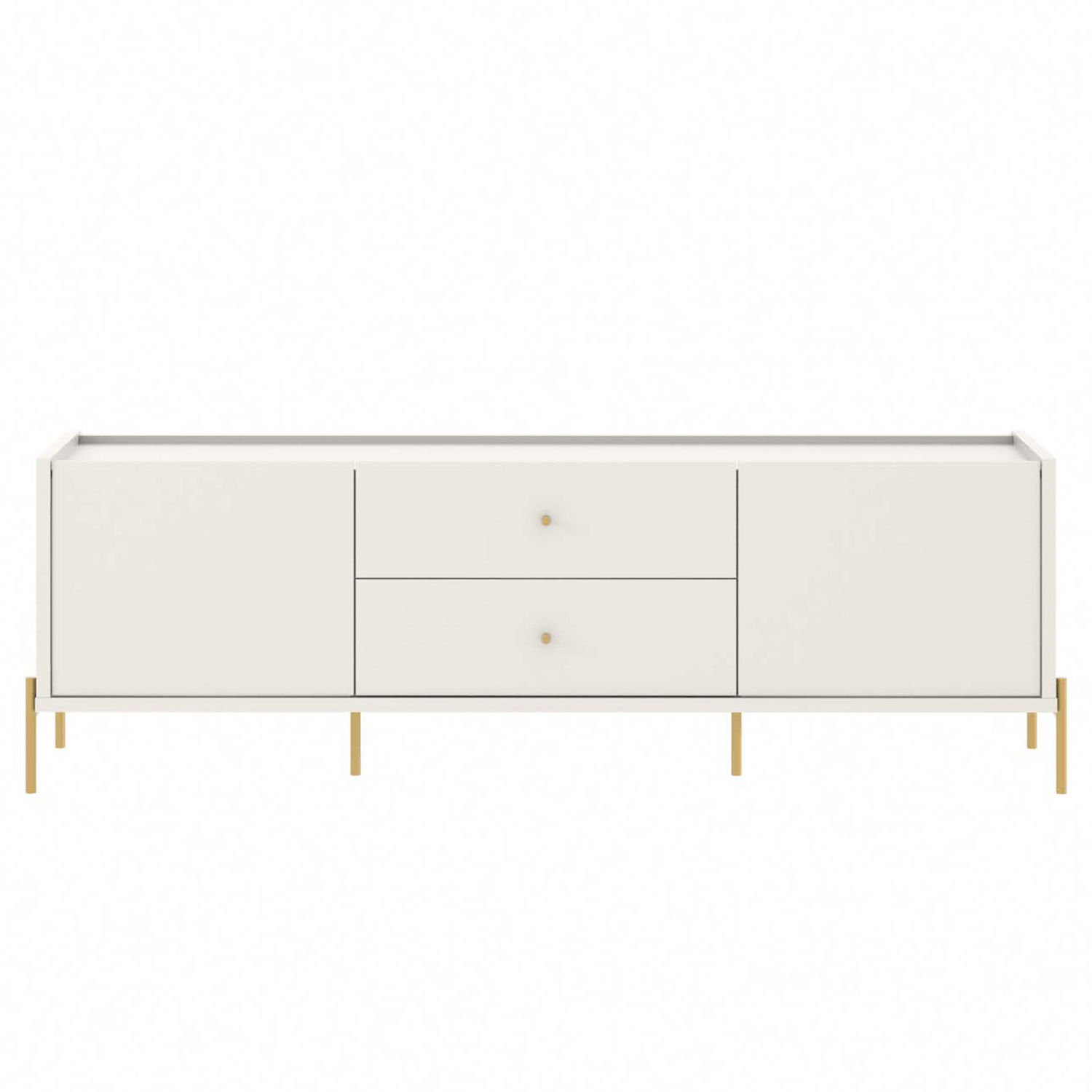 Designer Concepts Jasper Plasma Stand Off White - 1.8m
