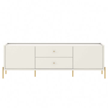 Designer Concepts Jasper Plasma Stand Off White - 1.8m