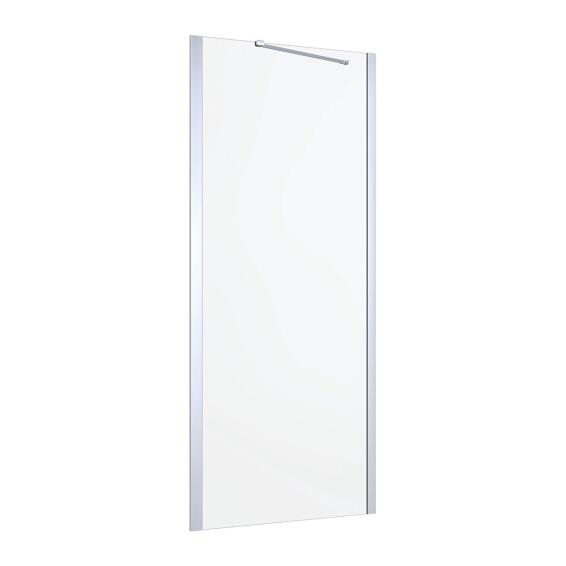 Shower Fixed Panel Remix Chrome with Clear Glass 80x195cm