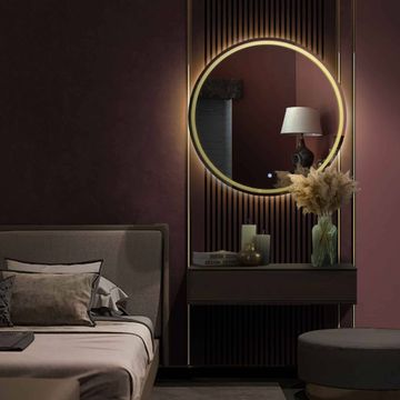Paramount Mirrors & Prints - Frameless Round LED Mirror