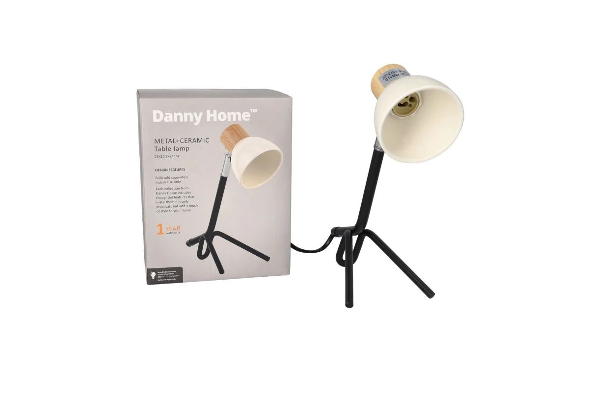 Metal Ceramic Table Lamp