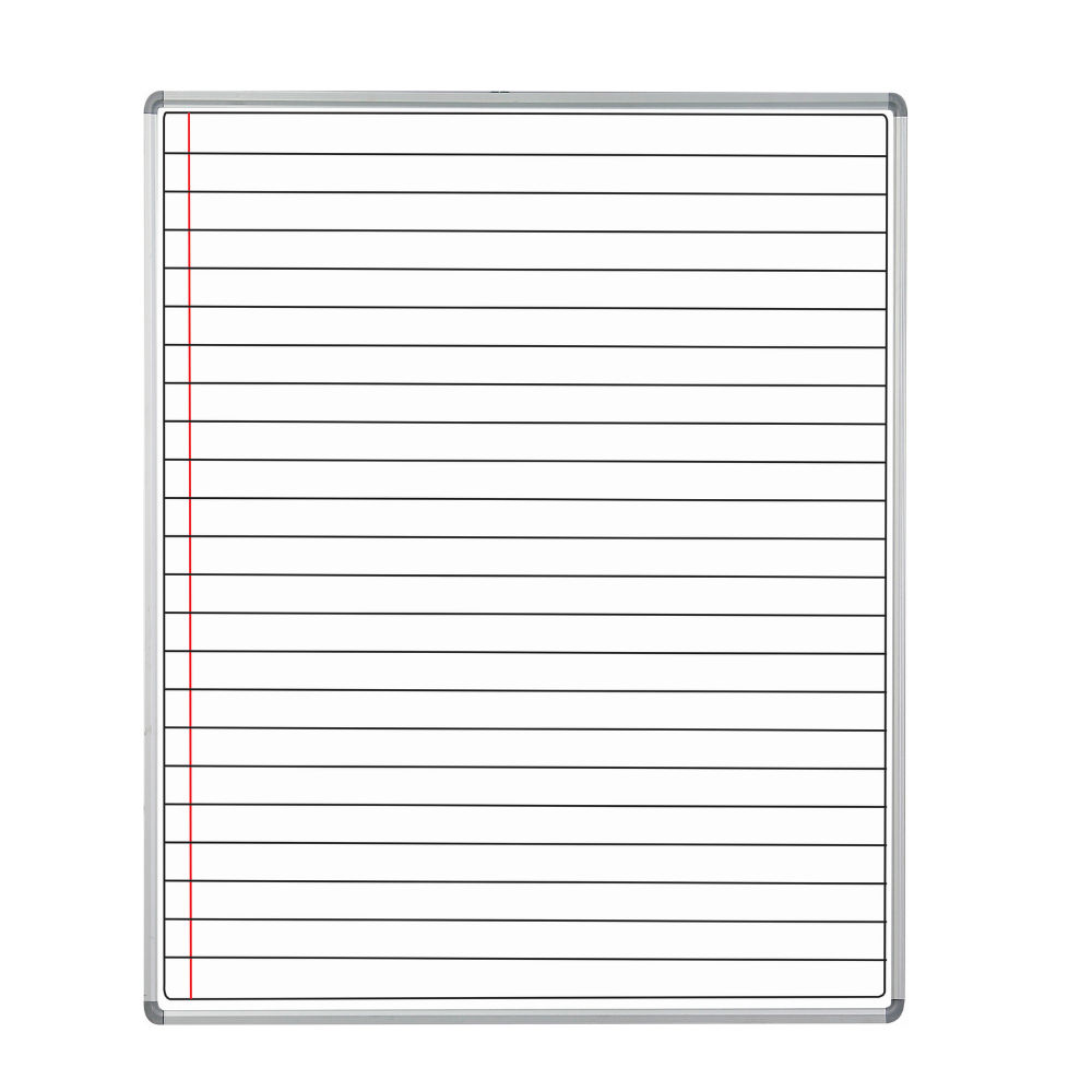 Educational Board Magnetic Whiteboard (1220*1210 - Lines 1 Side - Swing Leaf - Option B)