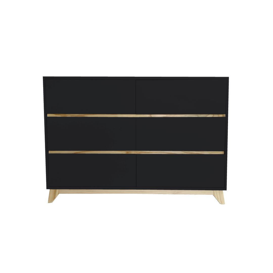 Fihlo Black Chest Of Drawers