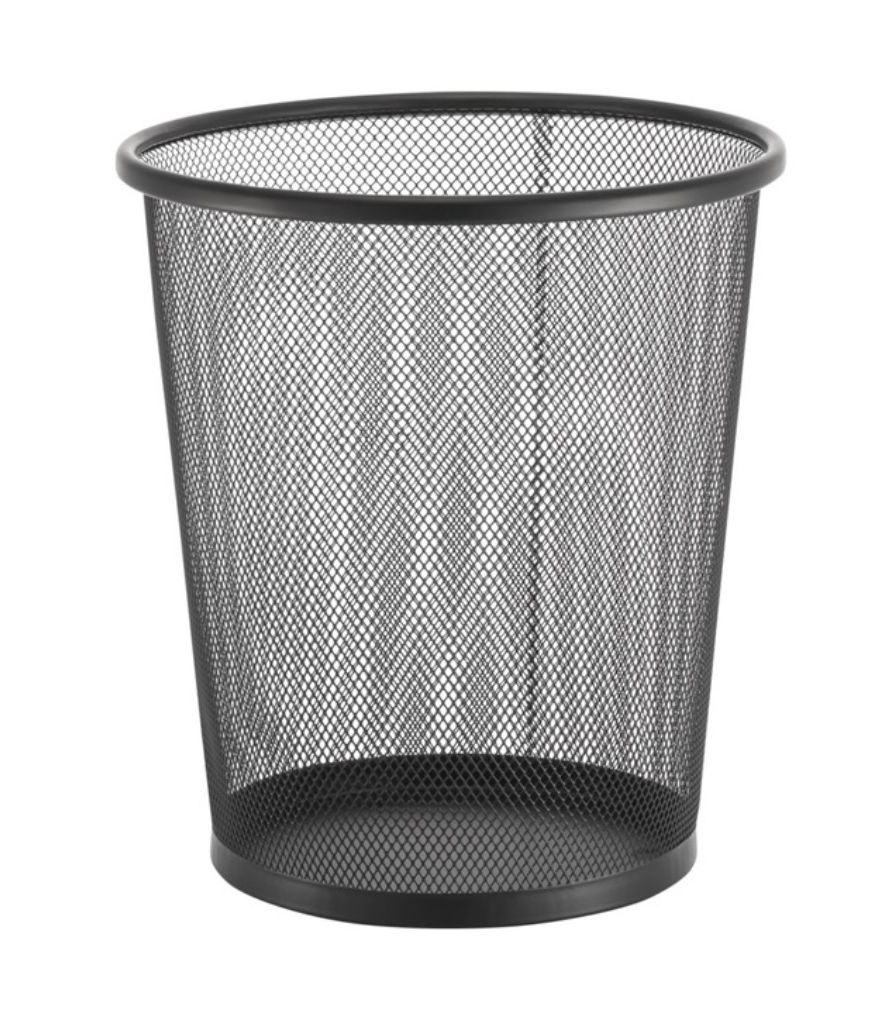 Black 25.5CM Mesh Bin