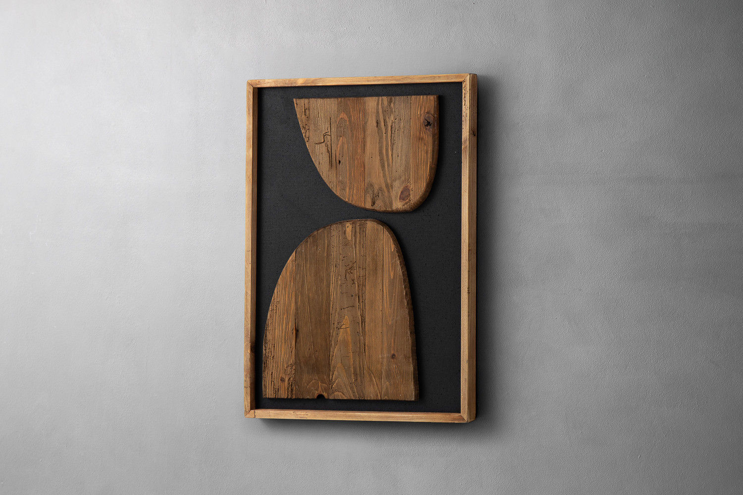 Wall Art Natural & Black