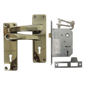 Antique Handle & 2 Lever Lockset