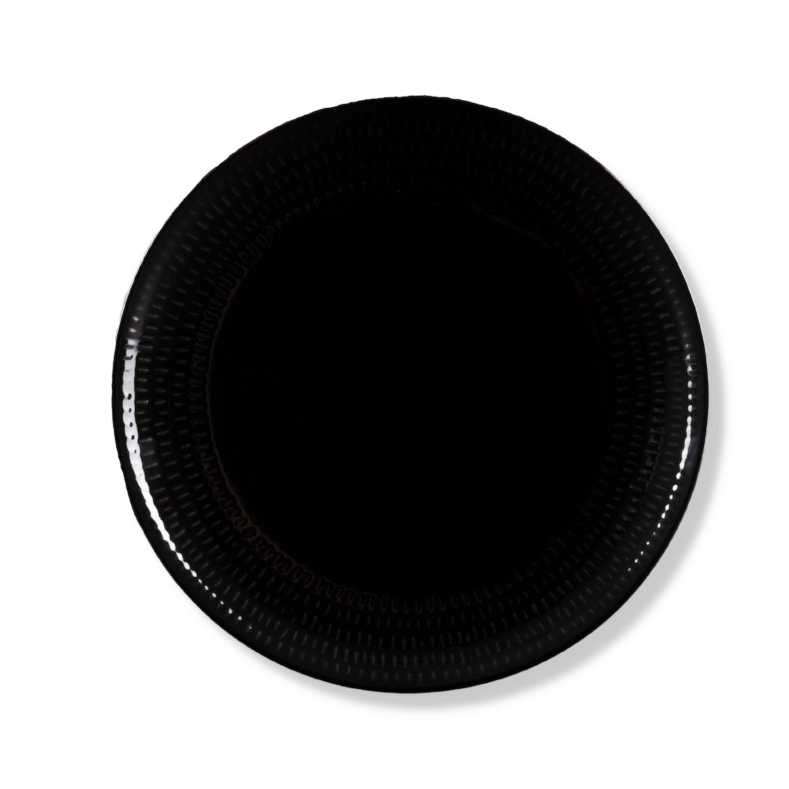 Yvonne Chaka Chaka - Rice Charger Plate - Black
