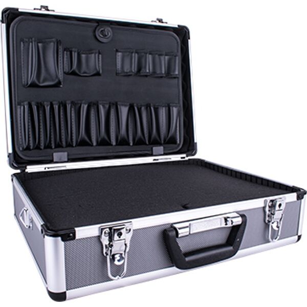 Aluminium Case 45.5 X 33 X 15.2 With 5 X Dividers And Foam Inserts