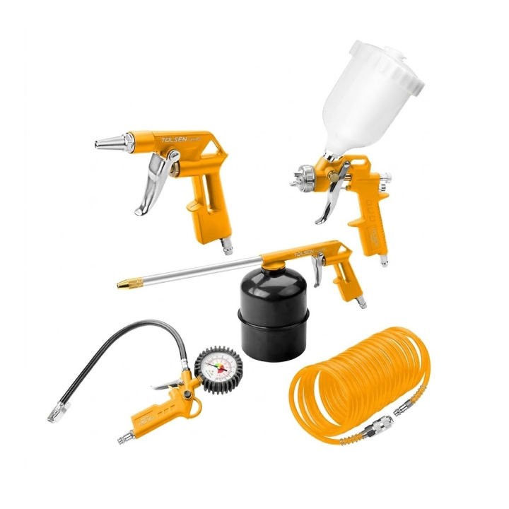 Tolsen - Air Spray Air Kit 5 Piece