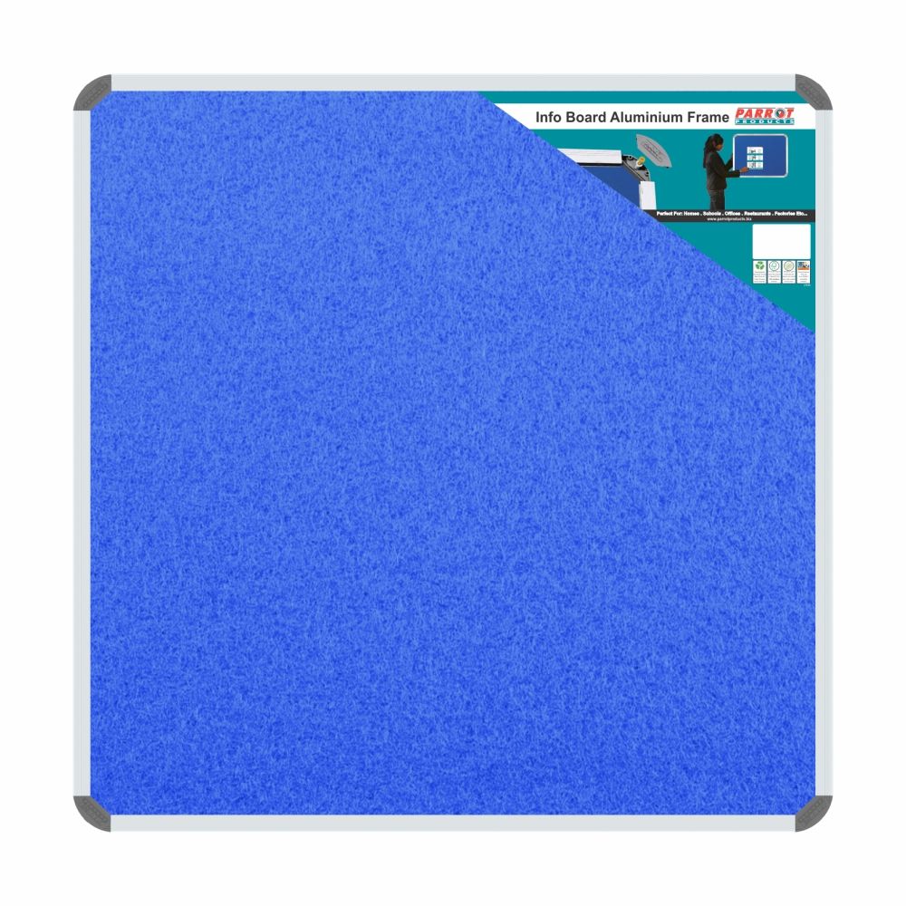 Info Board (Aluminium Frame - 900*900mm - Sky Blue)
