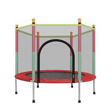 Trampoline with Protection Net