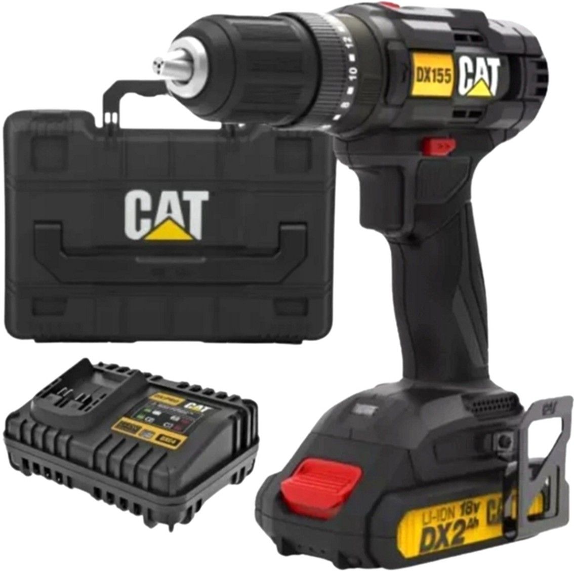 CAT Impact Drill Brushed 50Nm 18V Kit (2.0Ah Battery + Charger)
