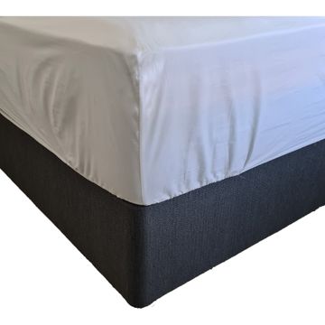 Microfresh Fitted Sheet - White - King