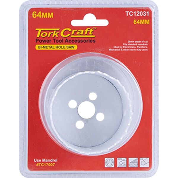 Hole Saw Bi-Metal 64Mm