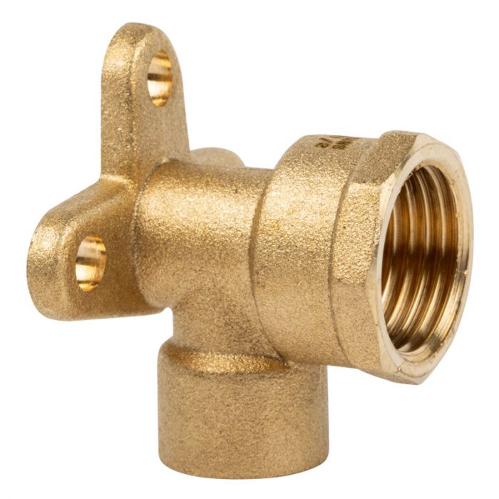 Capillary Elbow Wall Plate C x FI 22mmx3/4"