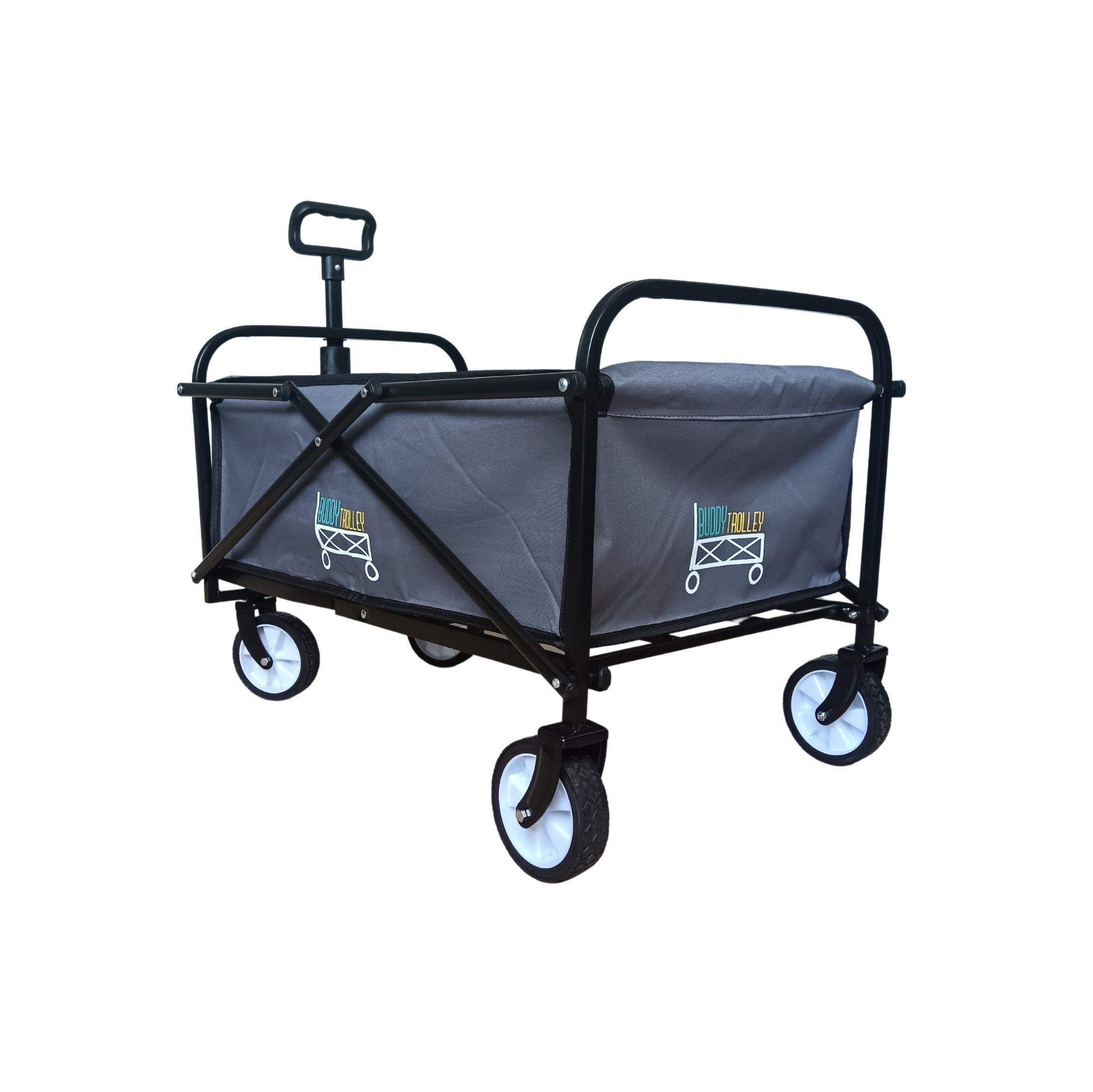 72 x 46cm Beach & Camping Trolley – Outdoor Buddy – Lynx Explorer (GREY)