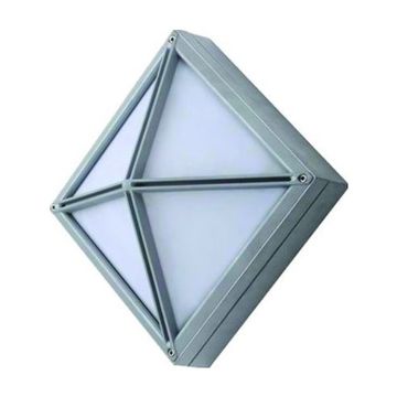 20W 95-240VAC LED Bulkhead, Diamond, Quartered