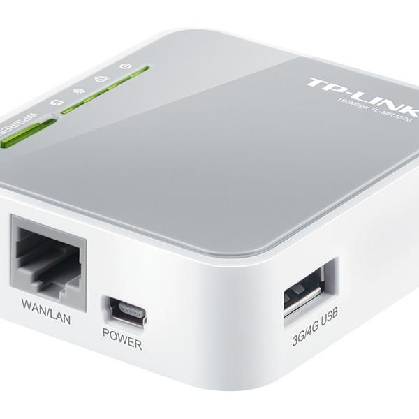 Tp-Link Tl-Mr3020 Portable 3G 3.75G 4G Wireless N Router