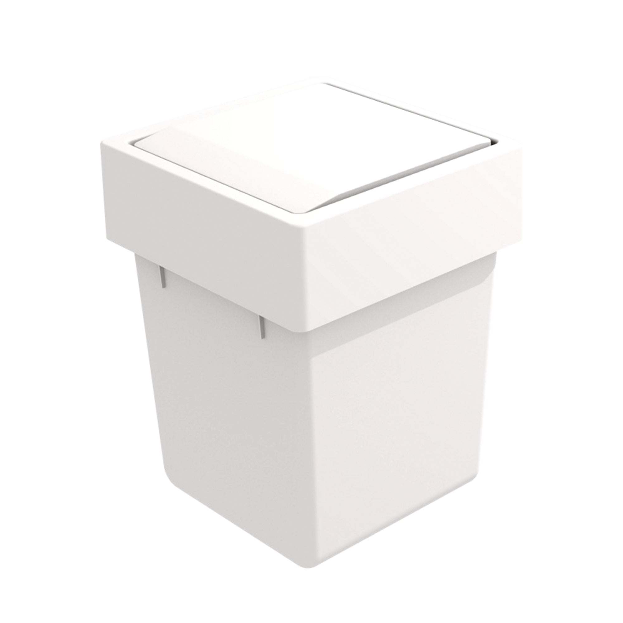 ROCO Onda Door Mounted Bin White 5 Litre