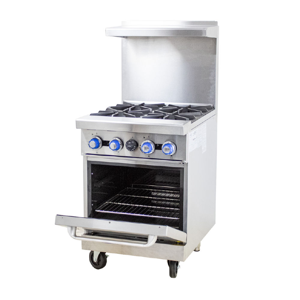 4 Burner Cooking Range With Oven
