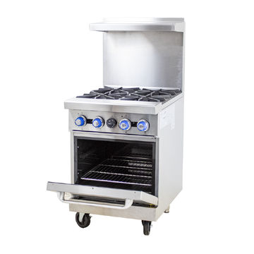 4 Burner Cooking Range With Oven