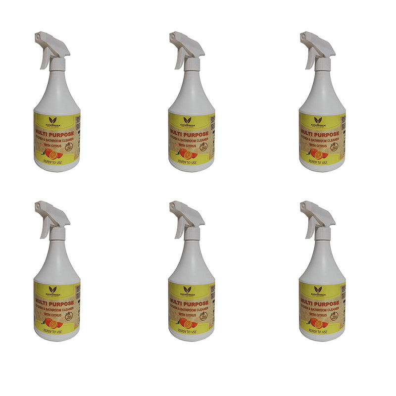 Eco Ready To Use All Surface Household Cleaner Nano New 750ml ( 6 Pack )