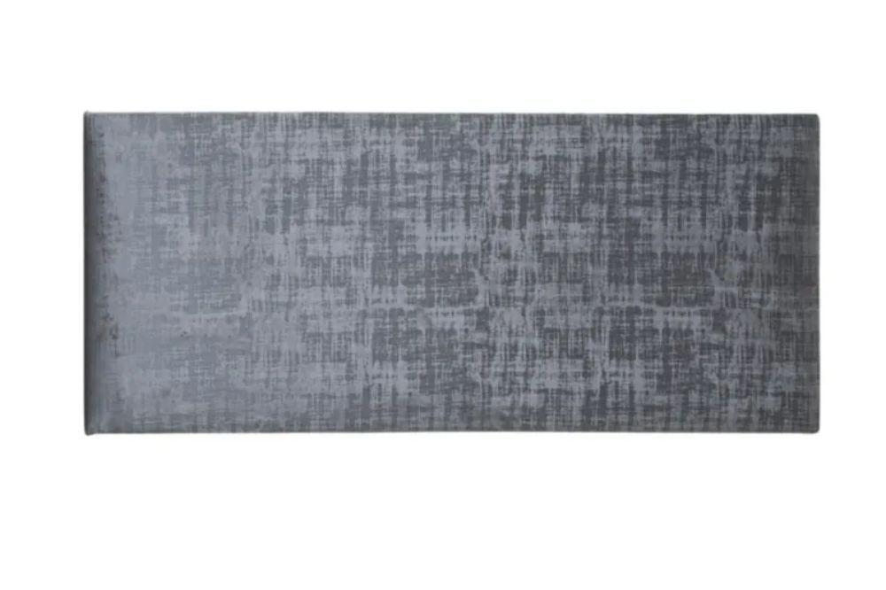 Fabric Double Bed Headboard 138cm – Steel Grey Upholstered Bedroom Backrest